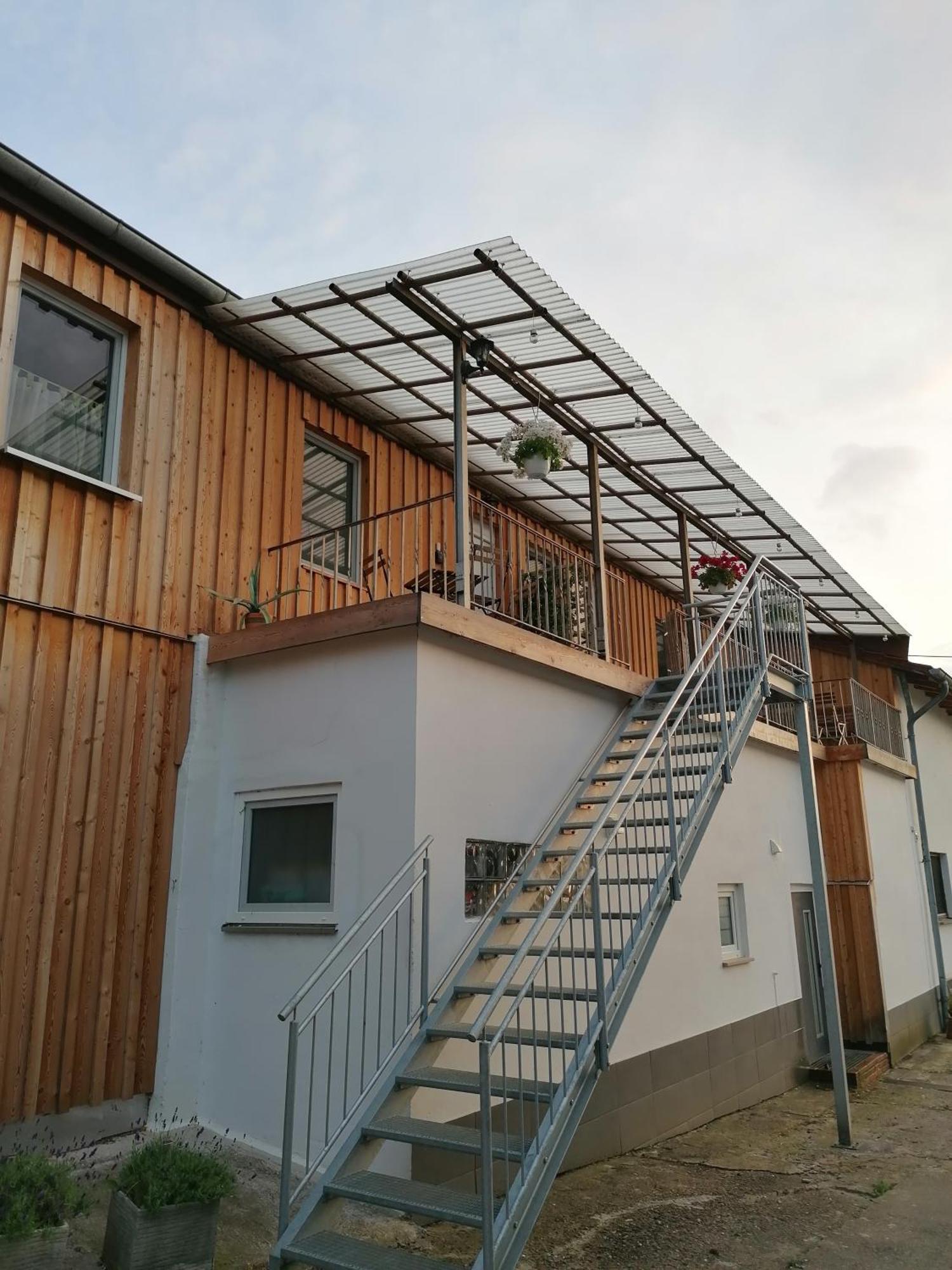Ferienwohnung Am Reinhardswald - Eichenlaub - Mit Sauna 特伦德尔堡 外观 照片